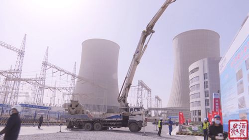 甘肃电投常乐电厂扩建工程全面启动，3、4号机组建设进入施工快车道